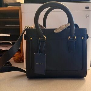 Cole Haan Elegant Black Mini Bag/ crossbody